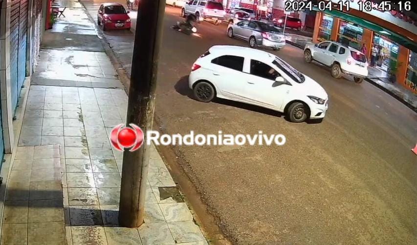 VÍDEO Acidente que deixou policial penal ferido foi filmado por câmera