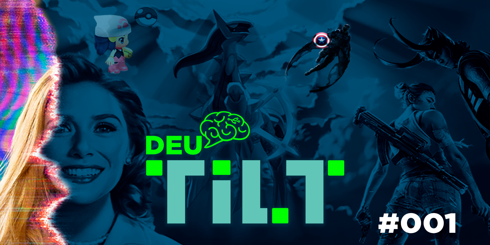 DEU TILT #001: Campeonato de Free Fire, Pokemon em mundo aberto, séries Marvel e muito mais...