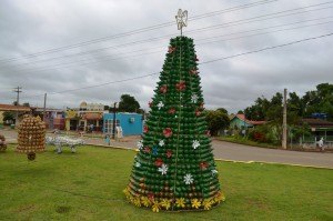 Nova União está decorada para as festas de fim de ano