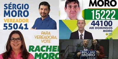 Depois da Lava Jato, aumenta o número de candidatos chamados Moro