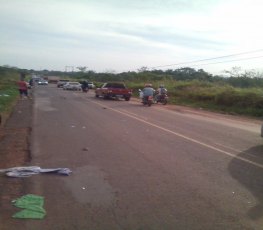 Homem morre em acidente próximo a ponte do Rio Machado