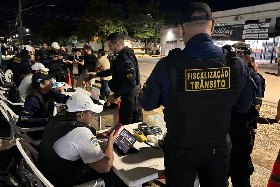 SEGURANÇA VIÁRIA: Com foco em proteger vidas, operação flagra 56 condutores embriagados em PVH