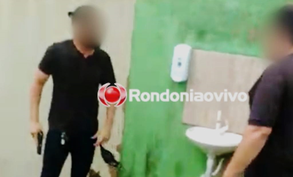 VEJA O MOMENTO: Agente portuário dispara após levar mata-leão de porteiro em condomínio