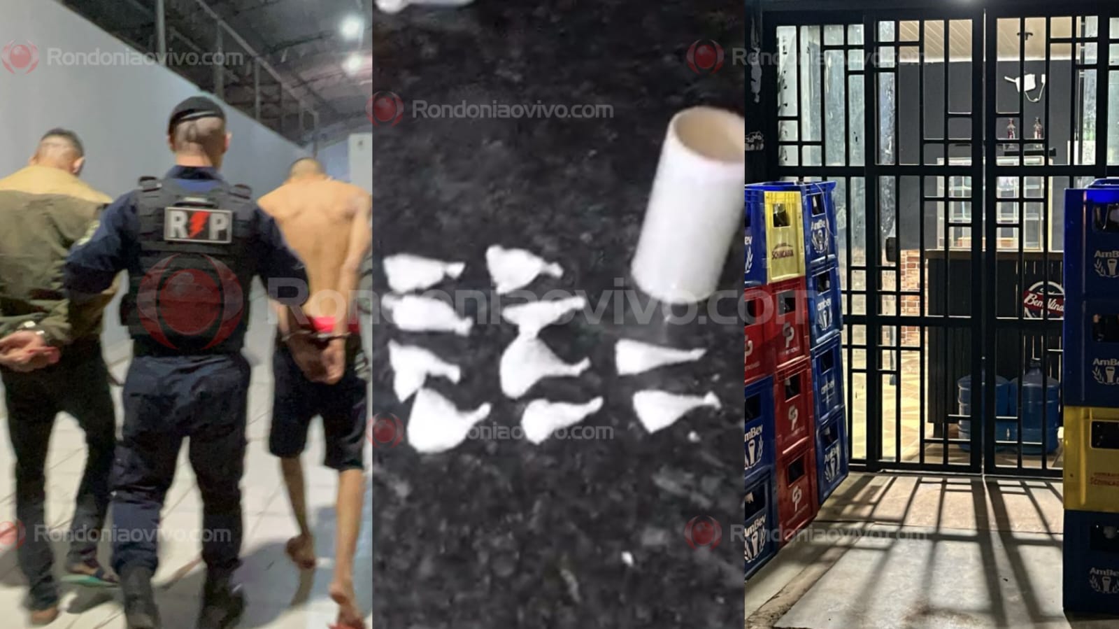 DOIS PRESOS: Equipe do sargento Machado desarticula boca de fumo em distribuidora de fachada 