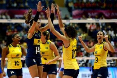 Brasil bate Sérvia e fica perto do título do Grand Prix