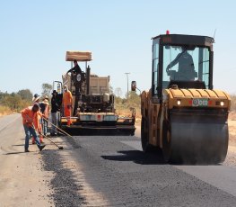 Asfaltamento do Anel Viário será concluído este semestre