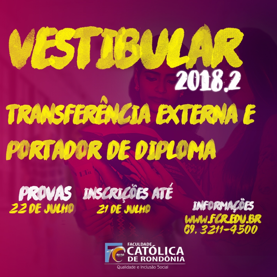 Inscrições para Vestibular