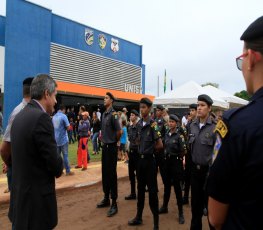 Unidade Integrada de Segurança Pública é inaugurada em Cujubim