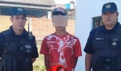 PM prende homem com passagens pela polícia após arrombar residência