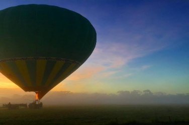 CENA DA AMAZÔNIA – Balão a ar quente no céu acreano