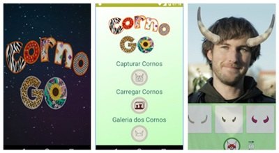 Inspirados em Pokémon GO, cearenses criam o aplicativo Corno GO