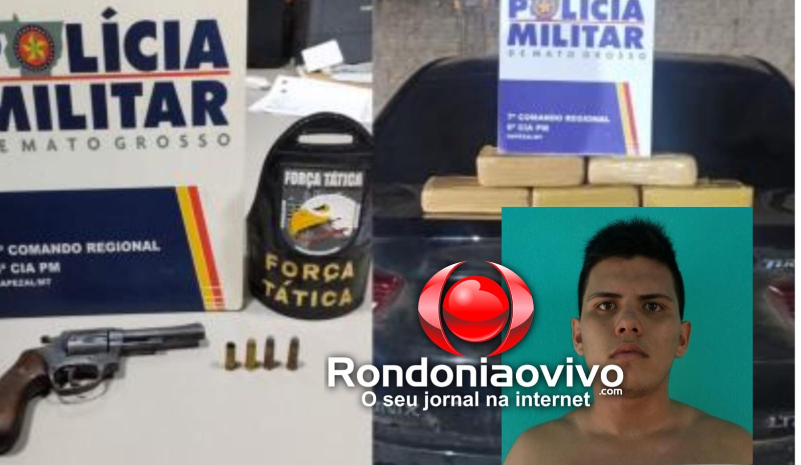 FIM DA LINHA: Criminoso de Porto Velho morre em confronto com a PM após fuga no Mato Grosso