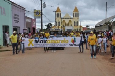 Ciretran realiza caminhada no mês do Maio Amarelo