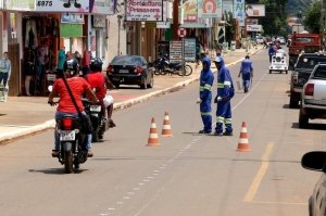 Ruas começam a ser sinalizadas