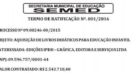  Procuradoria autoriza e prefeitura vai gastar R$ 2,5 milhões com livros sem licitação
