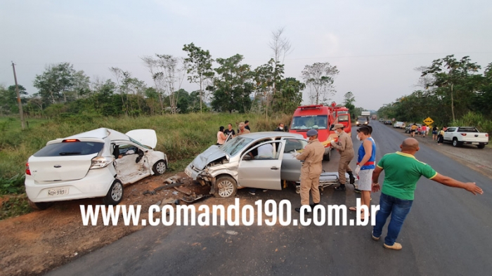 RODOVIA DA MORTE: Casal morre em  grave acidente na BR 364