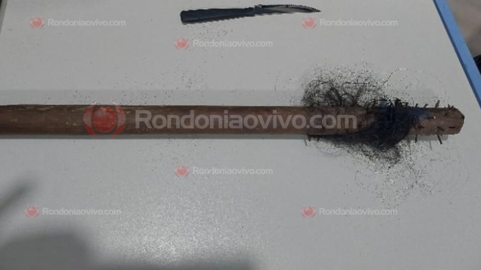 NA CABEÇA: Acusado de usar madeira com prego para agredir vigia é preso pela PM