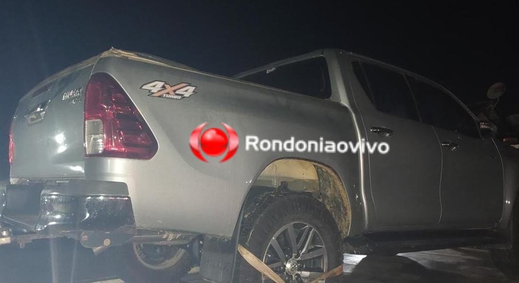 RECEPTAÇÃO: Corretor de imóveis é flagrado com Hilux roubada em condomínio 