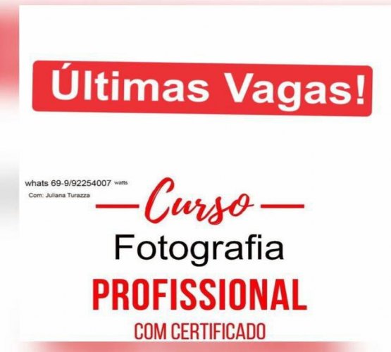 ÚLTIMAS VAGAS - Curso de fotografia com Juliana Turazza