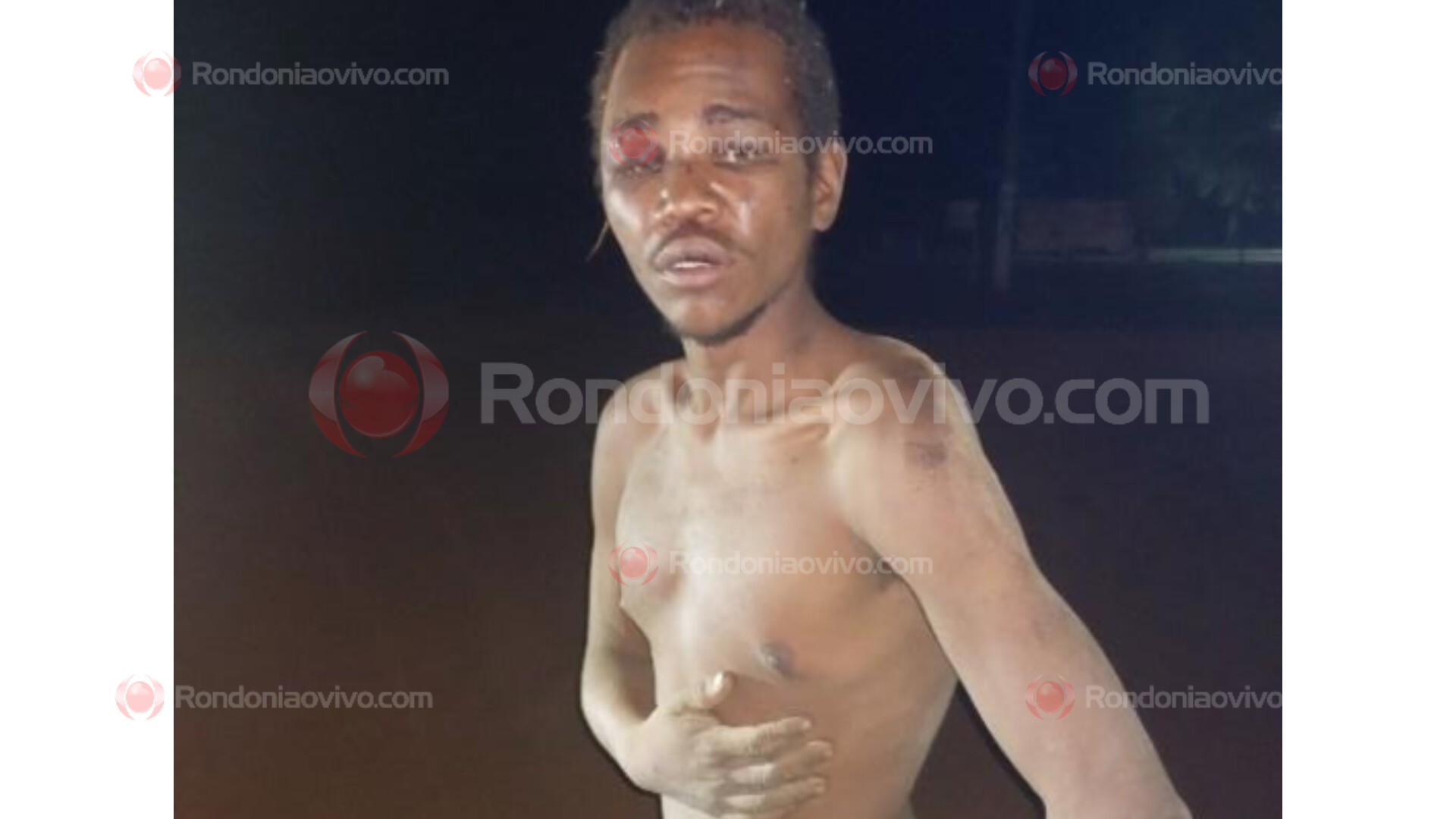 NO MATAGAL: Morador de rua é sequestrado em caminhonete e leva surra de quatro homens 