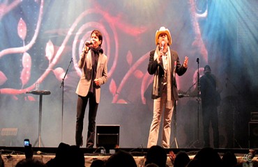 USINAS – Chitãozinho e Xororó realizam show em evento no canteiro de obras da Santo Antônio Energia 