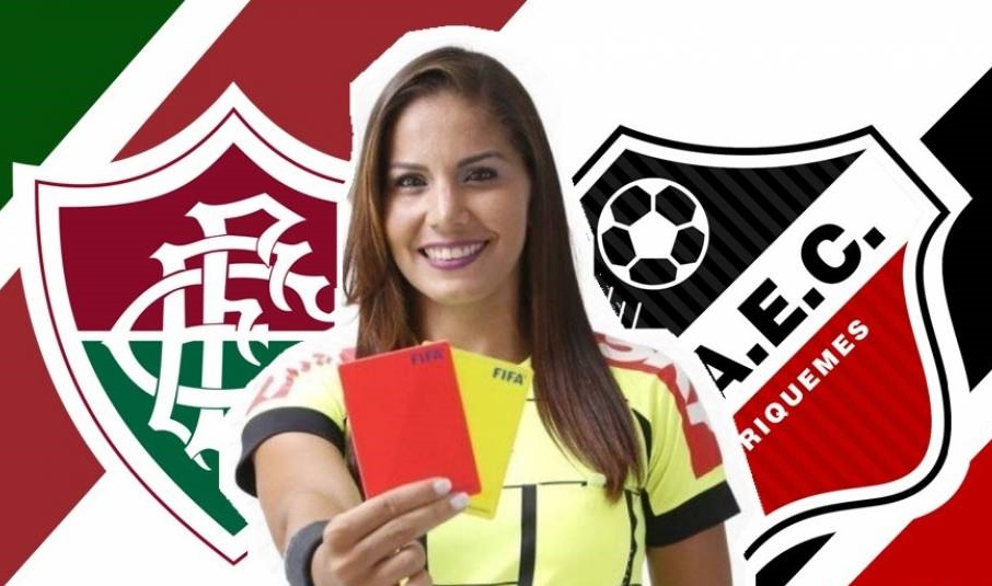 NO RIO: Árbitra carioca apitará o primeiro confronto entre Fluminense e Real Ariquemes