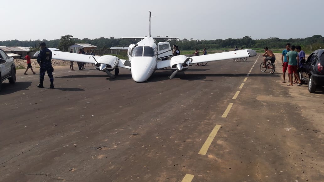 GRAVE: Aeronave que estava fazendo transporte de bombeiros sofre acidente