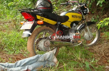 PRESIDENTE MÉDICI - Mototaxista é assassinado na zona Rural – FOTOS 