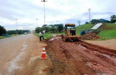 OURO PRETO - Prefeitura recupera trevo da “Vaca” na BR 364