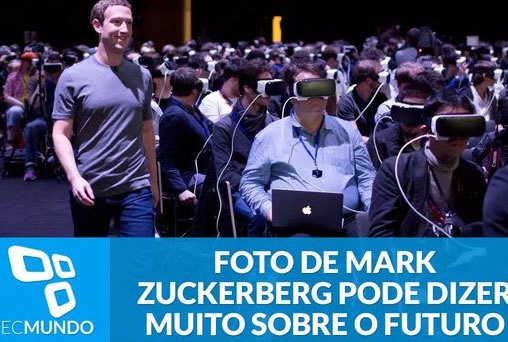 Foto de Mark Zuckerberg na MWC 2016 pode dizer muito sobre nosso futuro