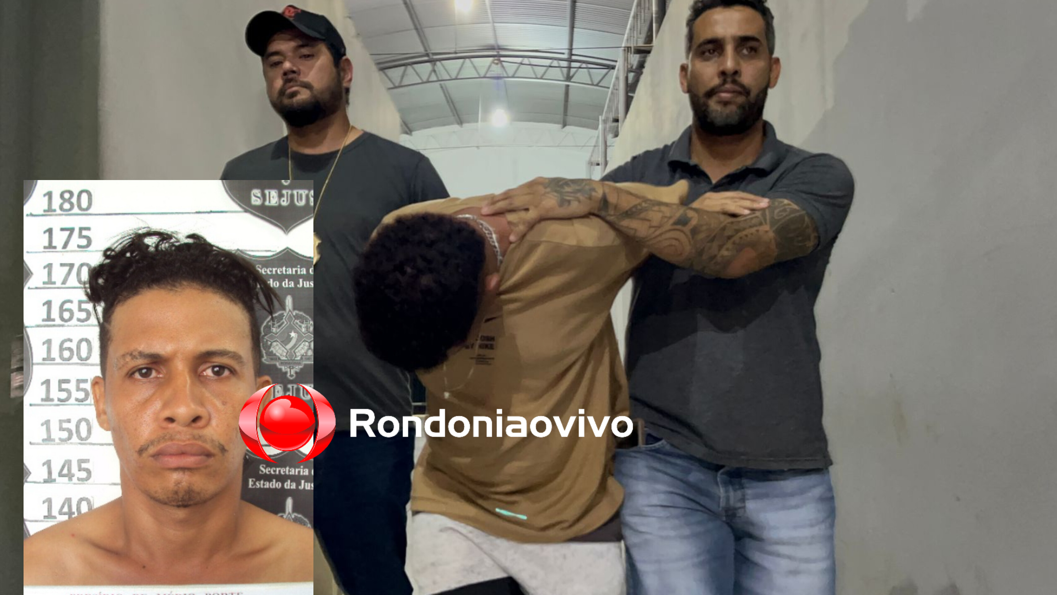 VOLTOU AO LOCAL: Homicídios prende acusado de assassinato em Porto Velho 