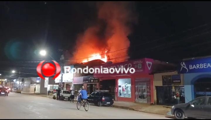 URGENTE: Prédio de empresa é atingido por incêndio na capital