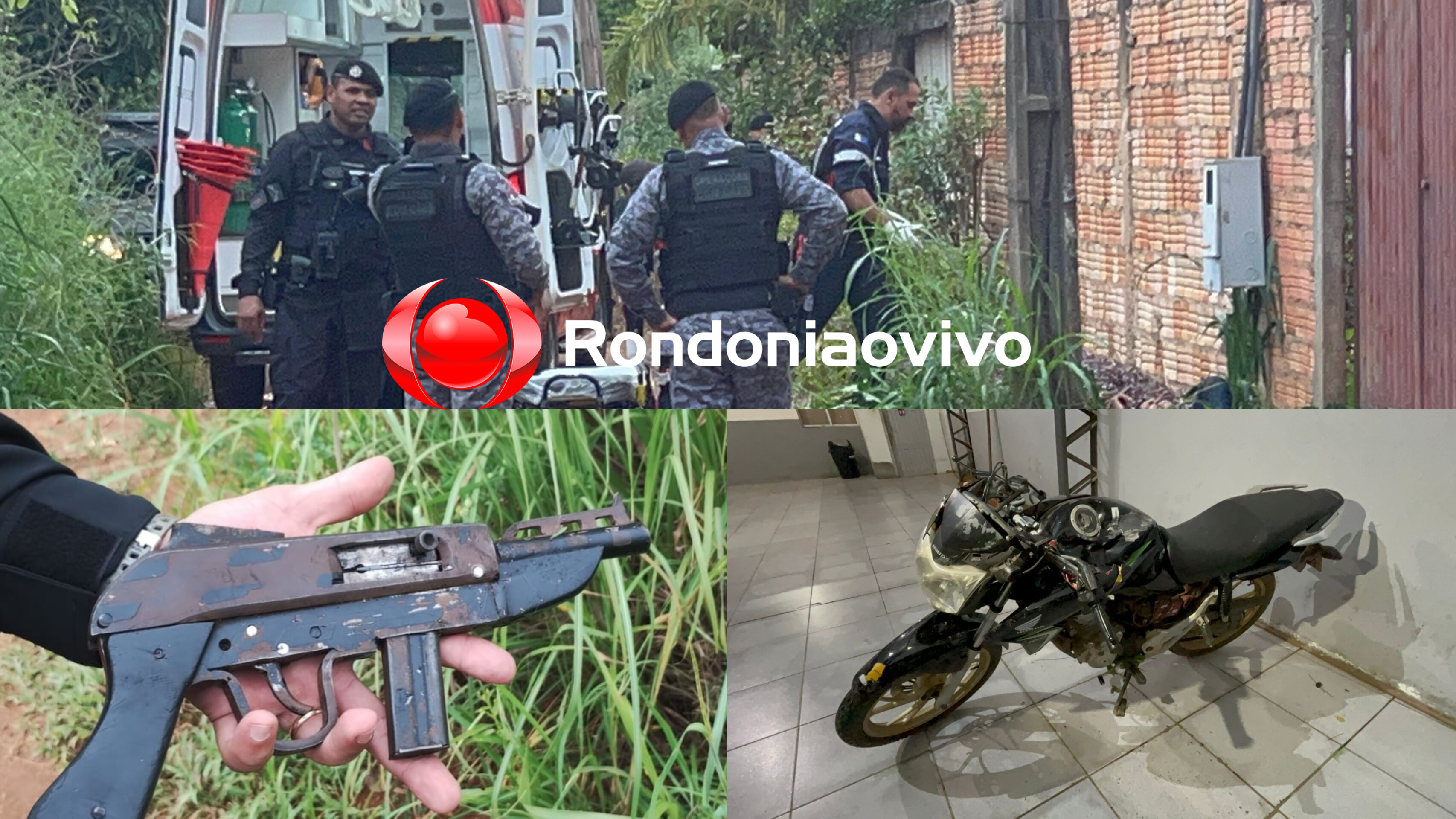 IDENTIFICADOS: Acusados roubam estudante e na fuga batem moto violentamente em poste