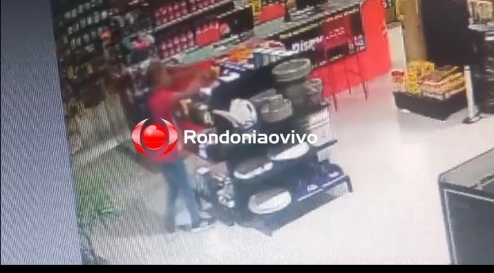 NA JATUARANA: Vídeo mostra criminosos durante furto em loja de tintas 