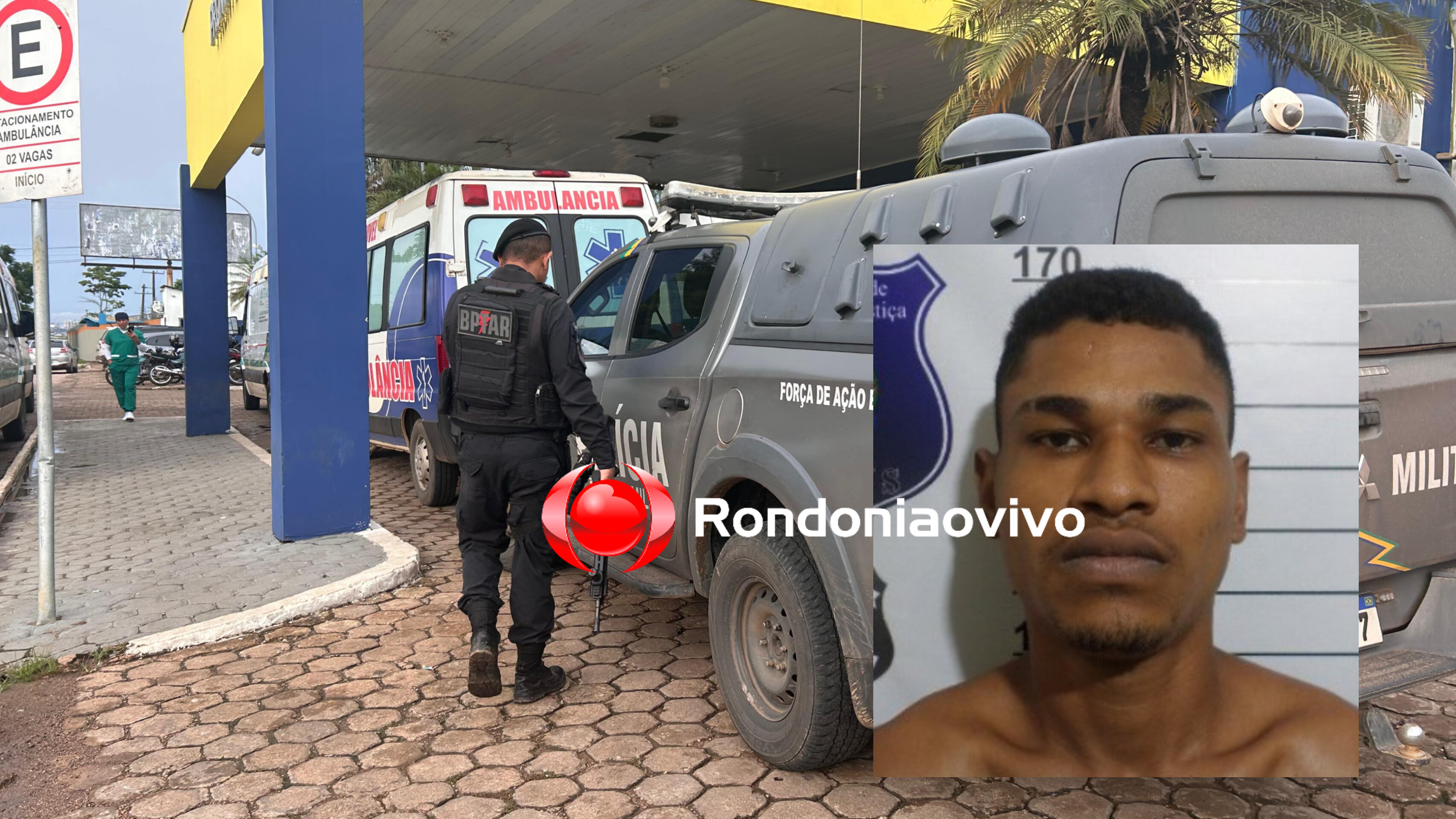 URGENTE: Morre foragido baleado em tiroteio com o BPTAR 