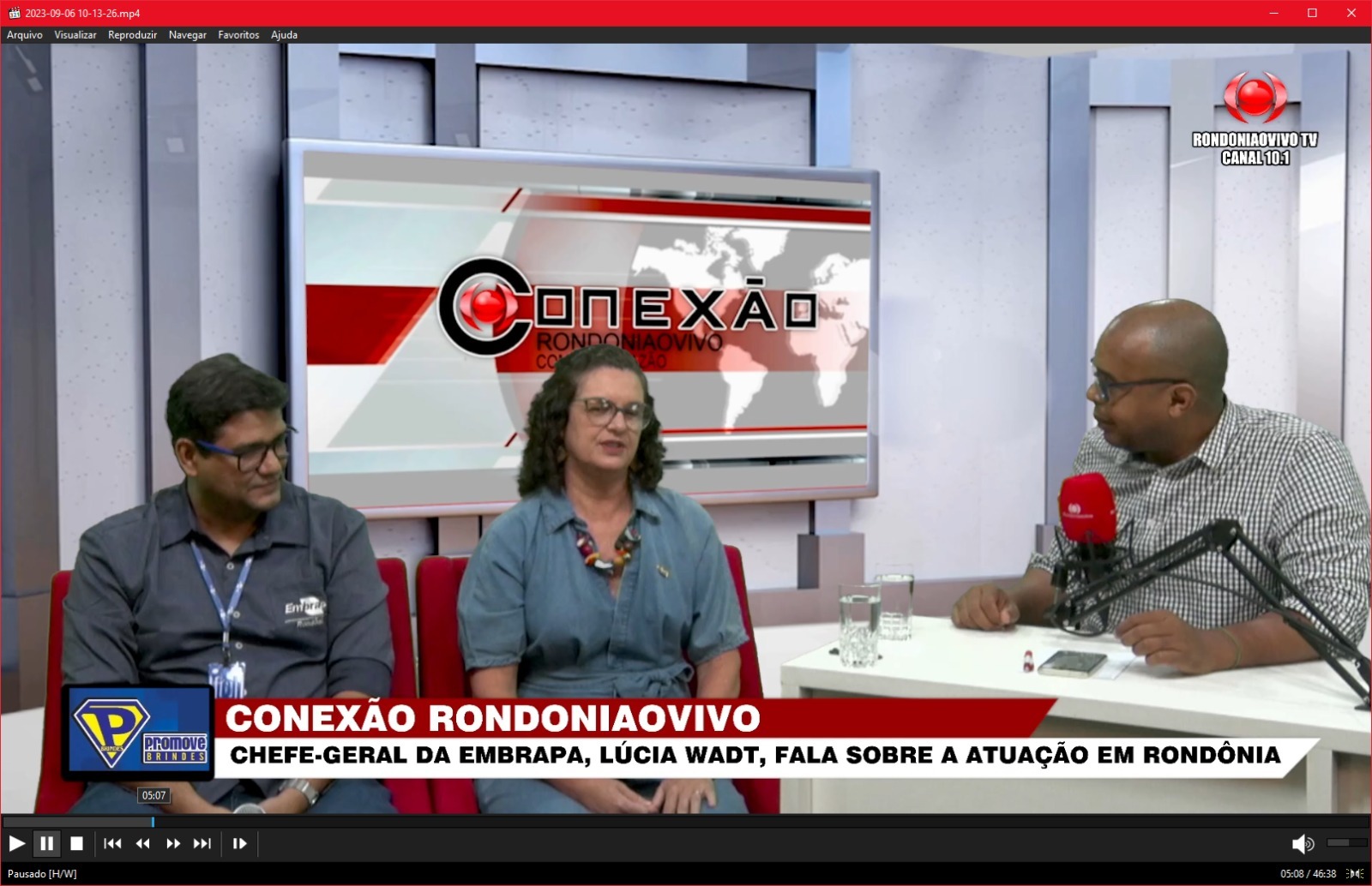 CONEXÃO RONDONIAOVIVO:  Chefe-geral da Embrapa, Lúcia Wadt, fala sobre a atuação em Rondônia