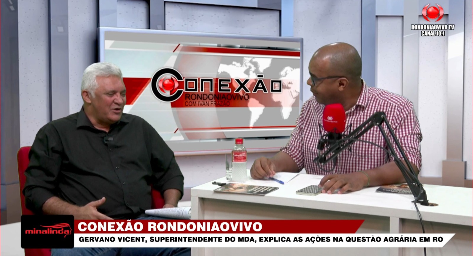 CONEXÃO RONDONIAOVIVO:  Gervano Vicent, Superintendente do MDA, fala das ações na questão agrária em RO