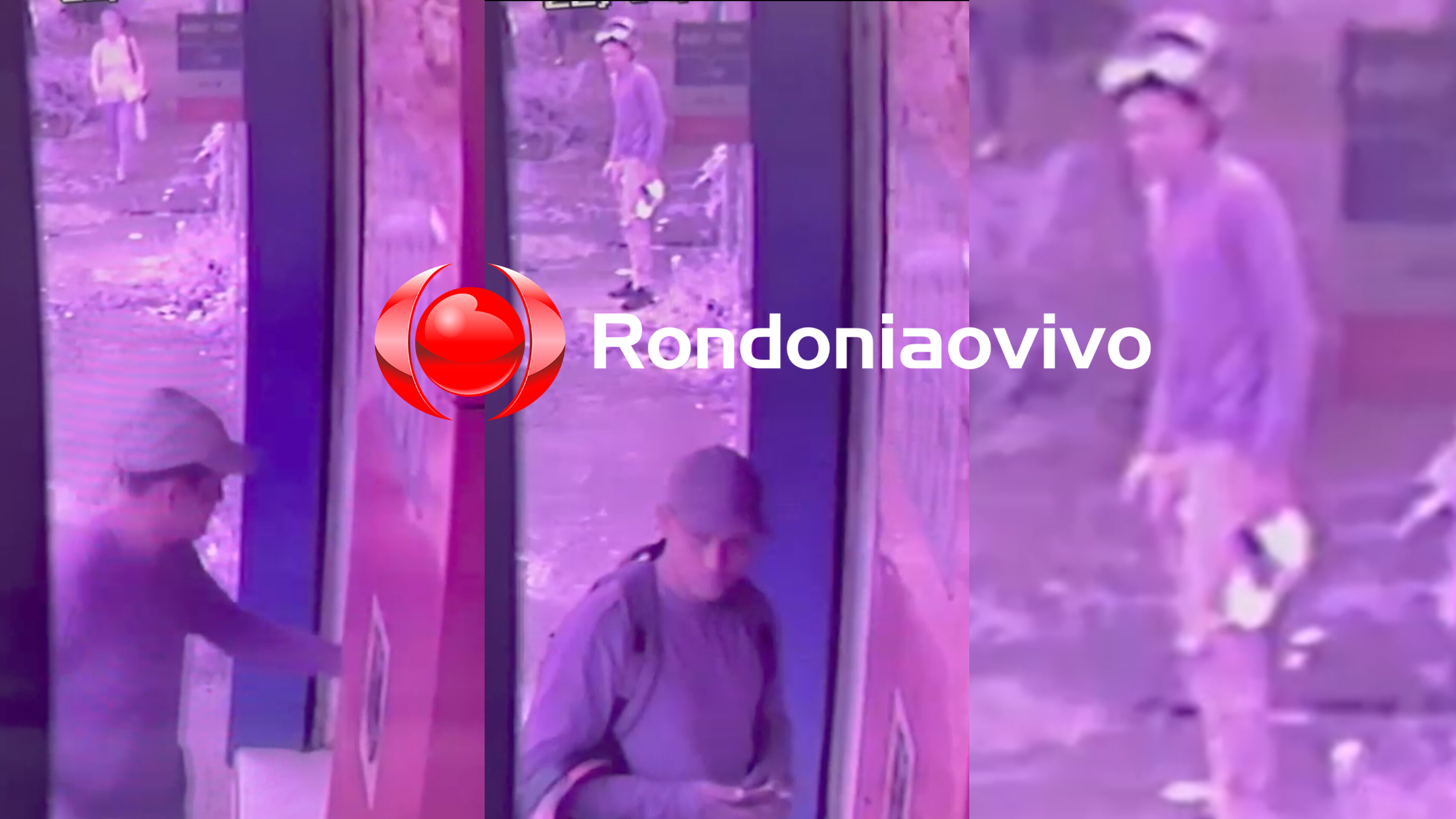 DENUNCIE 197: Vídeo mostra ladrões que roubaram loja na região Central 