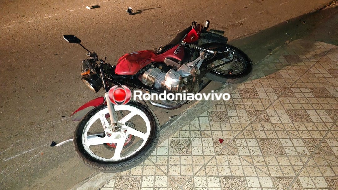 URGENTE: Motociclista sofre grave fratura exposta em acidente na Amazonas