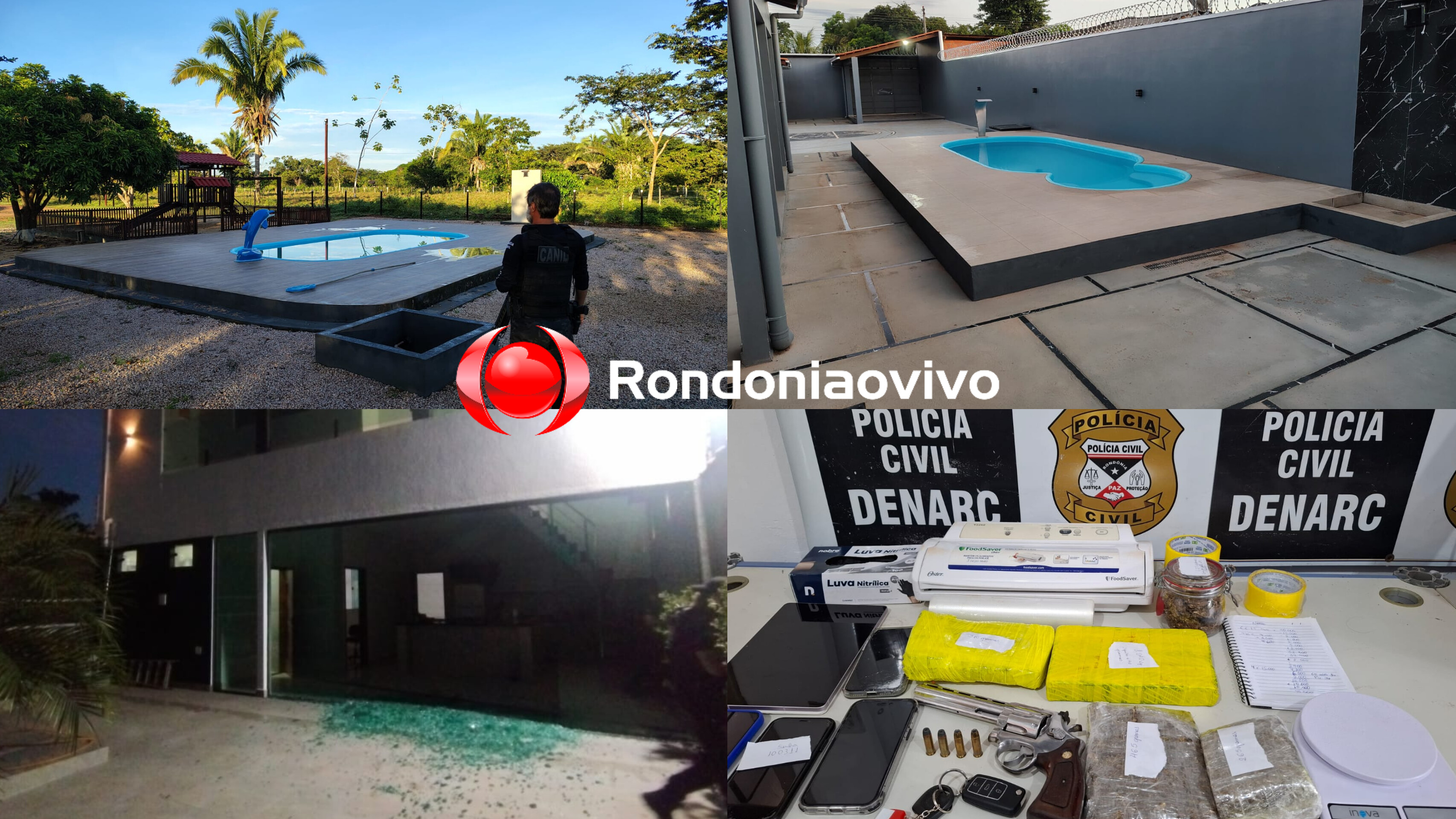 METAPHORA: Operação prende traficante 'Bebê' e vários outros criminosos em RO