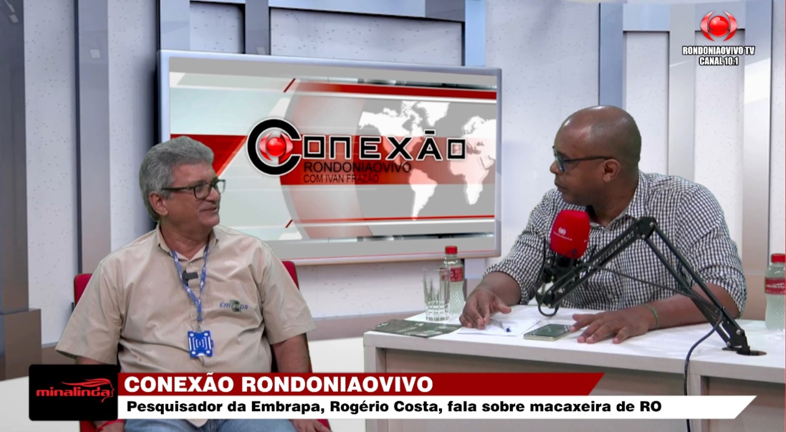 CONEXÃO RONDONIAOVIVO:  Pesquisador da Embrapa, Rogério Costa, fala sobre nova macaxeira de RO