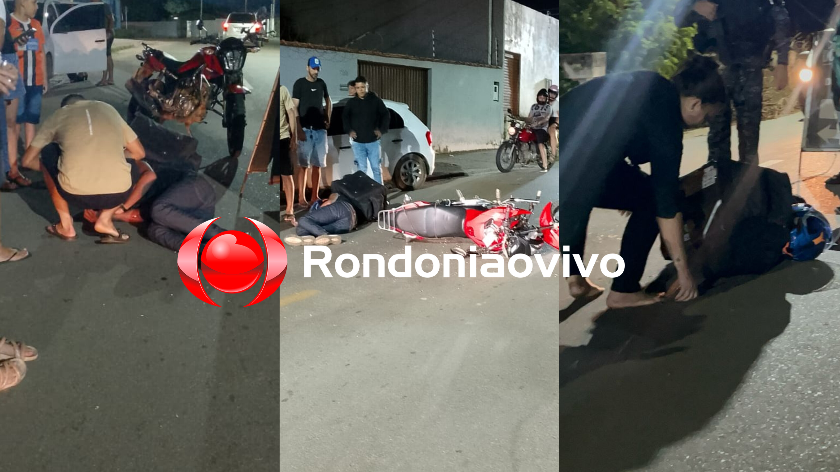 URGENTE: Motoboy sofre grave acidente em colisão na Estrada do Santo Antônio 