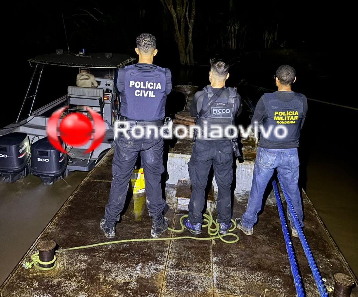 VÍDEO: Operação da Furtos e Roubos e Ficco impede furto de combustível no rio Madeira 