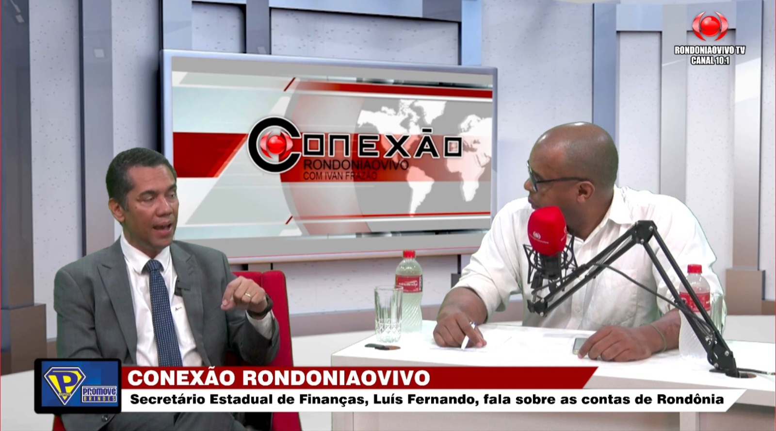 CONEXÃO RONDONIAOVIVO:  Secretário Estadual de Finanças, Luís Fernando, fala sobre as contas de RO