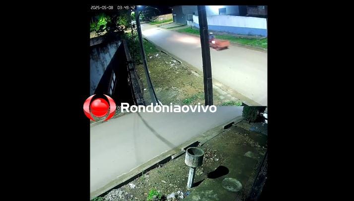 DENUNCIE 197: Vídeo mostra ladrões furtando carretinha reboque na frente de residência 