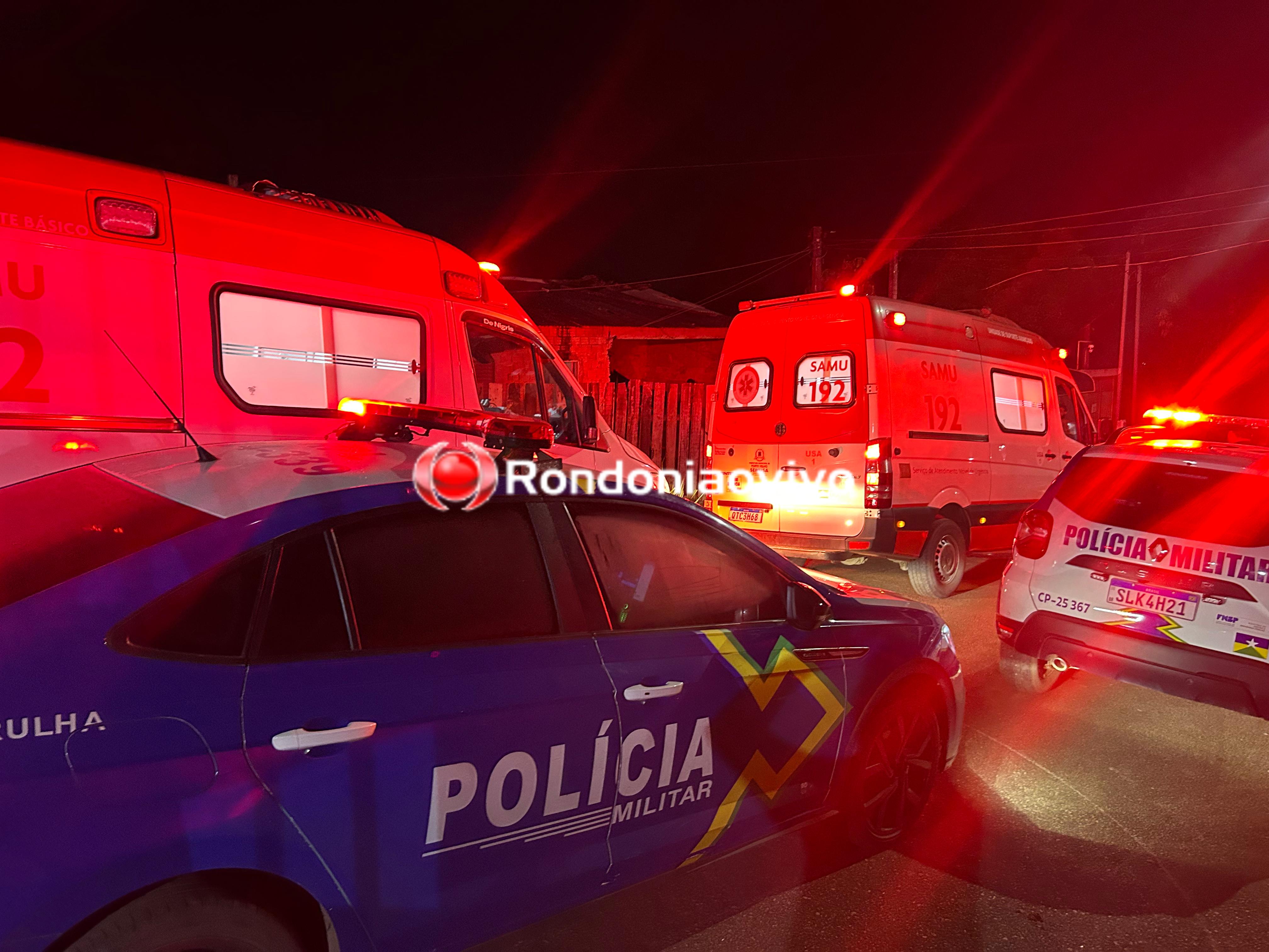 URGENTE: Dois cunhados são mortos a tiros e jovem baleada em residência 