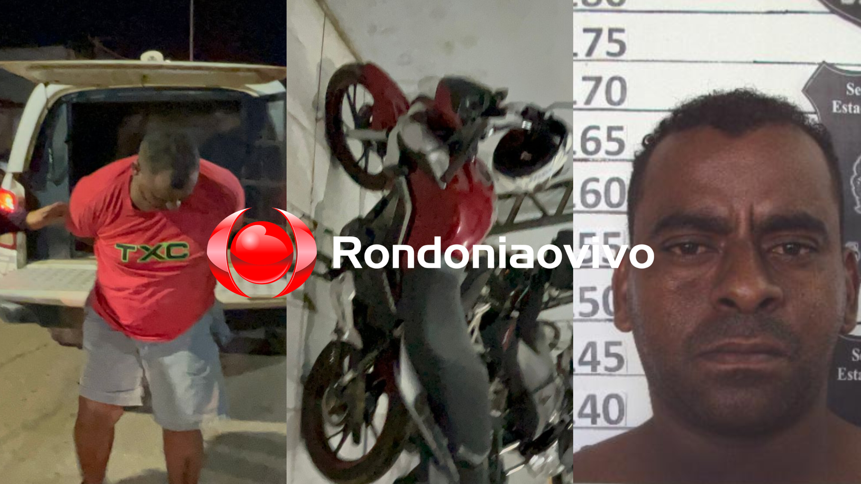 COM A ENTEADA: Motociclista é preso por tráfico após furar sinal na frente da polícia 