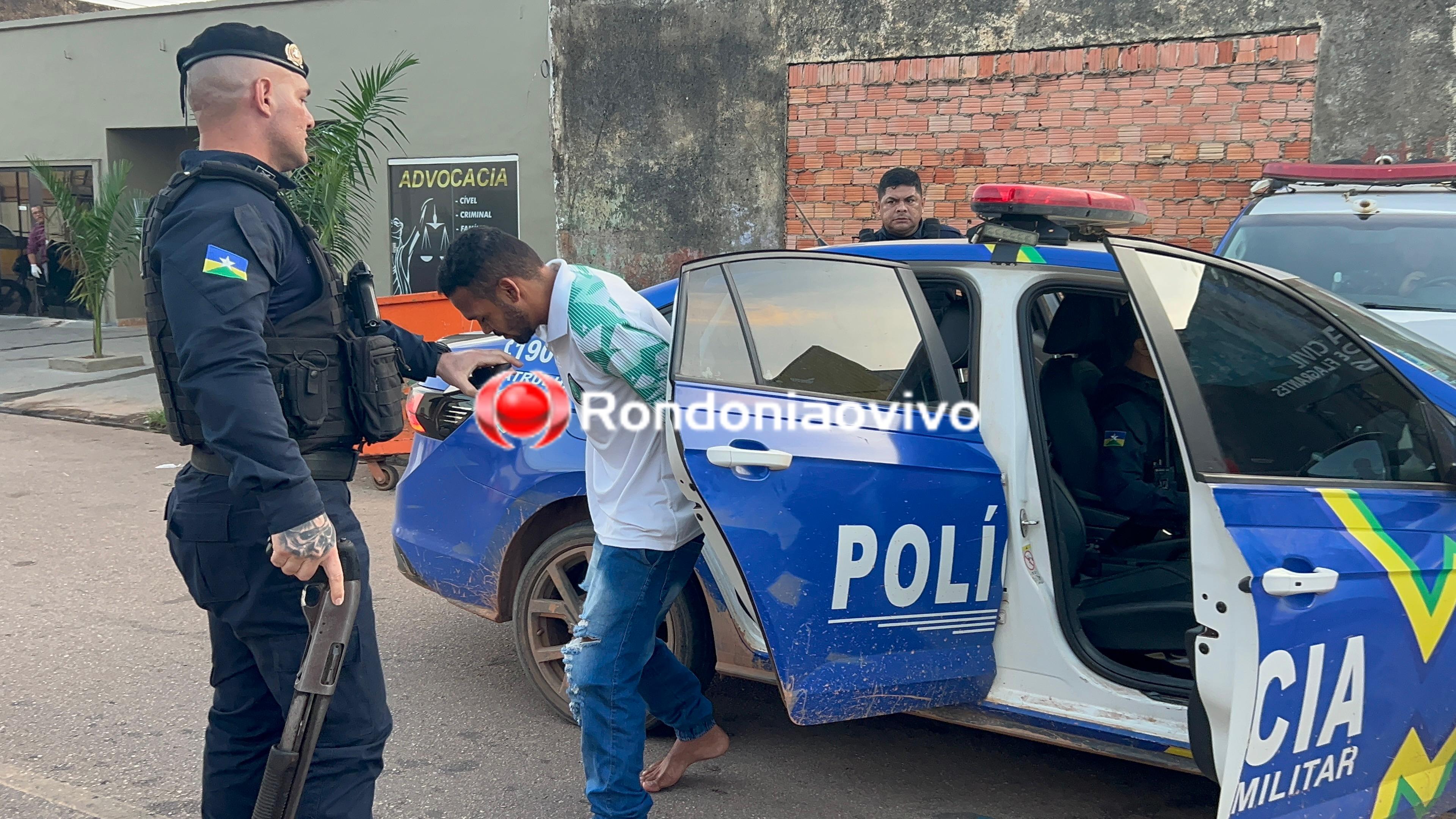 NO FLAMBOYANT: Equipe do sargento Machado prende vulgo 'MT do CV'