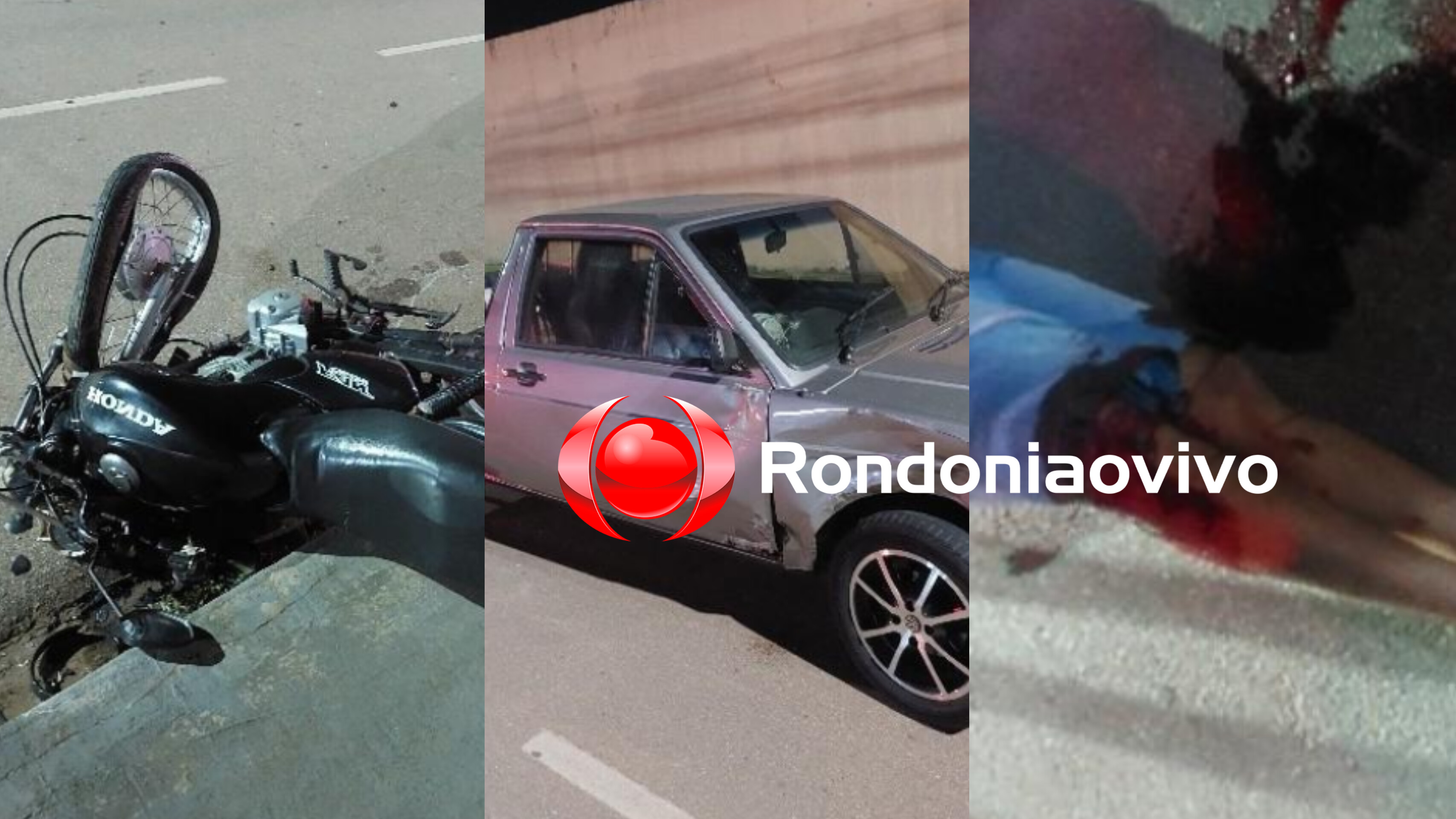 EXPOSTA: Condutor de Honda Fan sofre grave fratura após motorista avançar na Pinheiro 