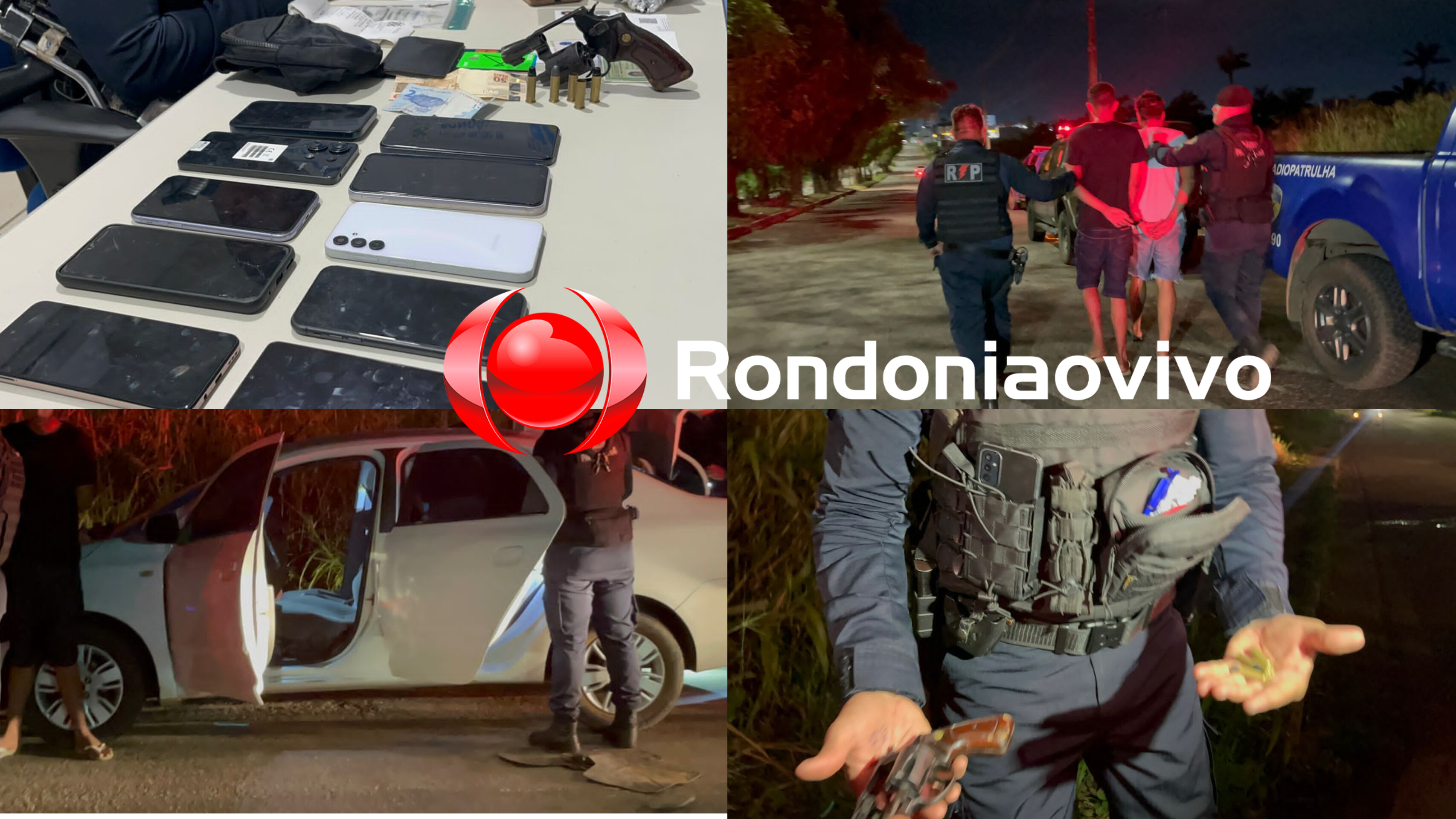 FUGA E PRISÃO: Perseguição policial termina com bando do Cobalt preso acusado de onda de roubos